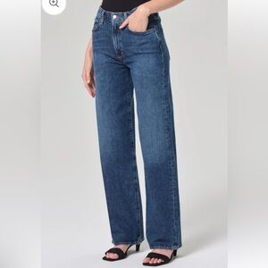 Agolde HARPER STRAIGHT JEAN Size 25 Color Tempo NWT
